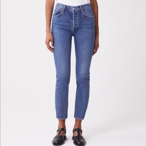 Agolde Riley crop Jean in Transfer